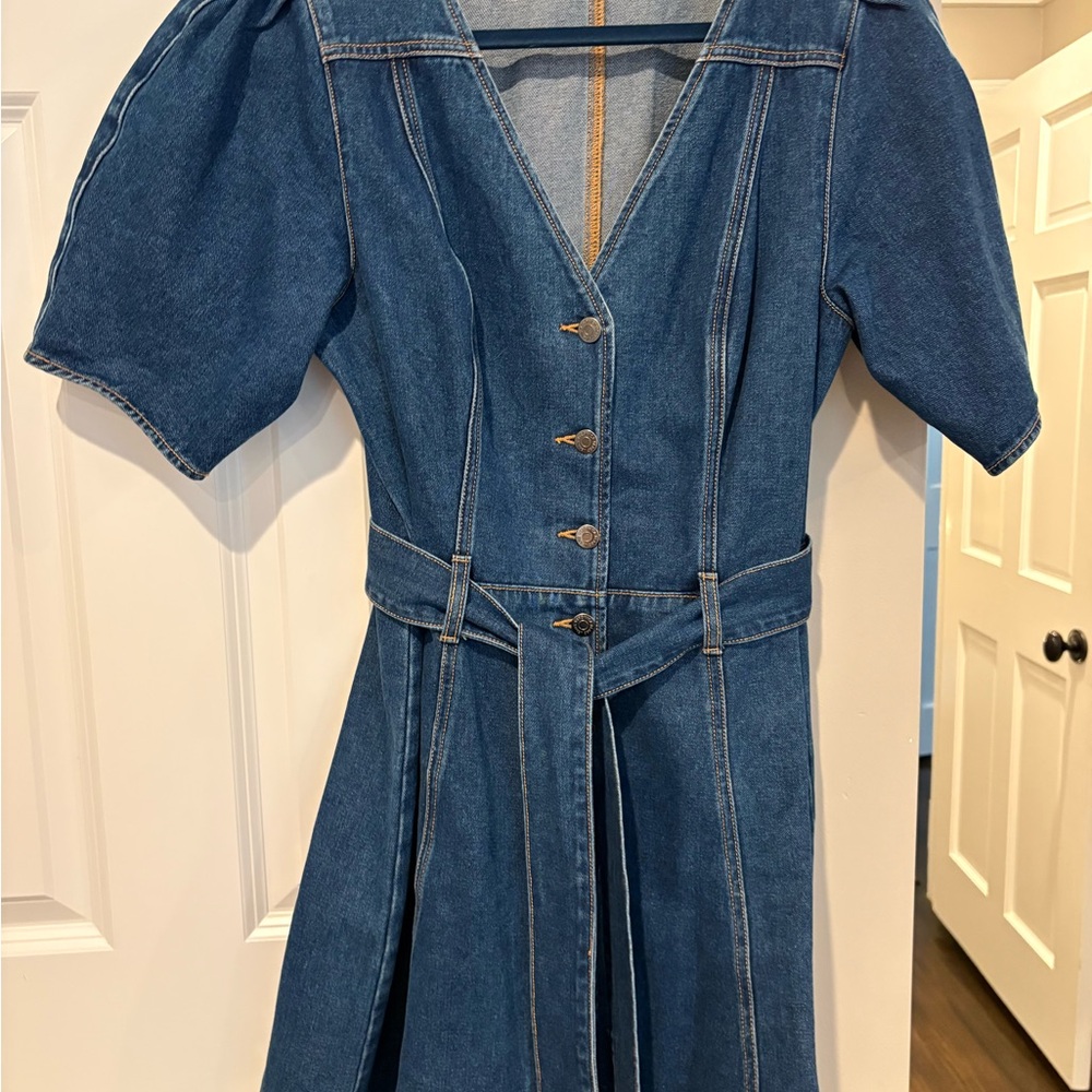 Veronica Beard denim mini dress